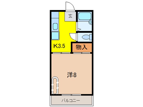 315サ―ティの物件間取画像